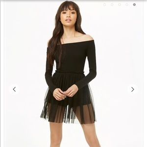 Off Shoulder Mini Dress